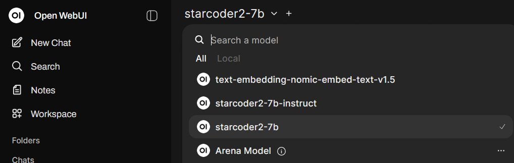 LM Studio models appear in Open WebUI