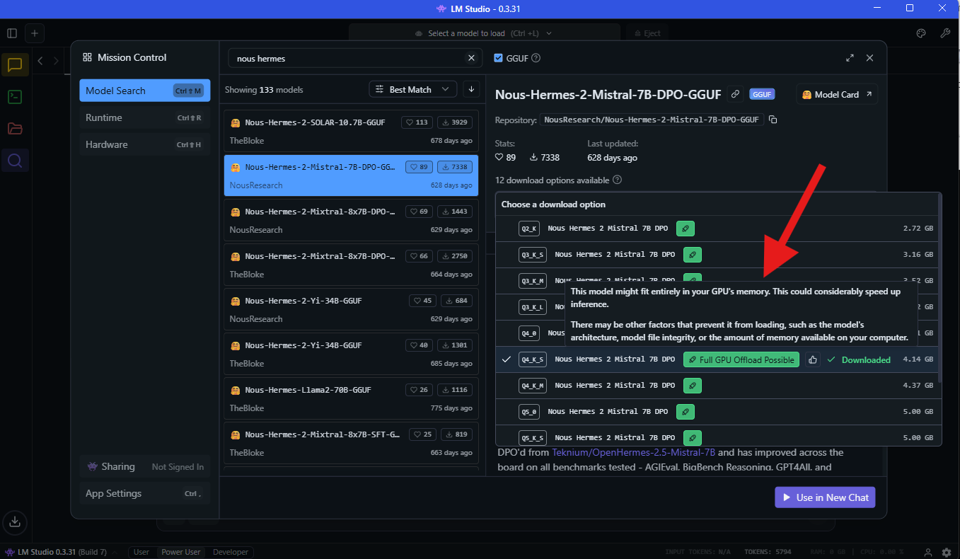 Nous Hermes 2 Mistral