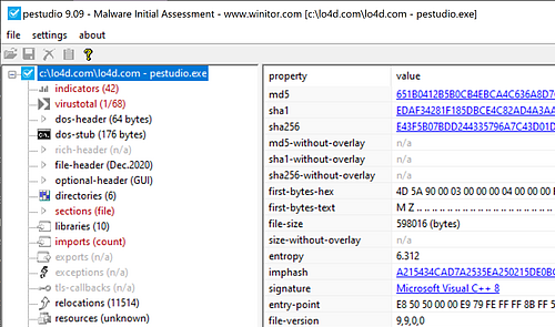 pestudio